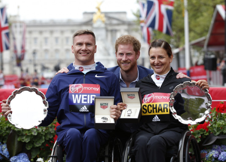 Wheelchair race winners, London Marathon 2017