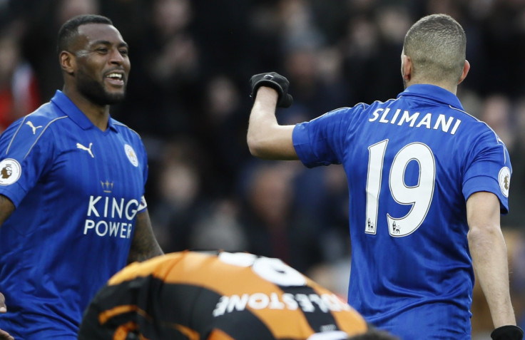 Wes Morgan and Islam Slimani