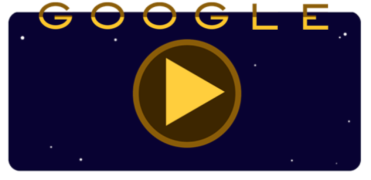 Cassini spacecraft google doodle
