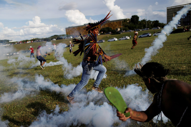 Indigenous protest 