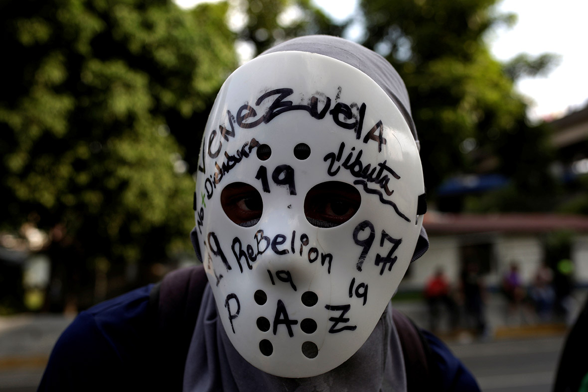 Venezuela protest masks