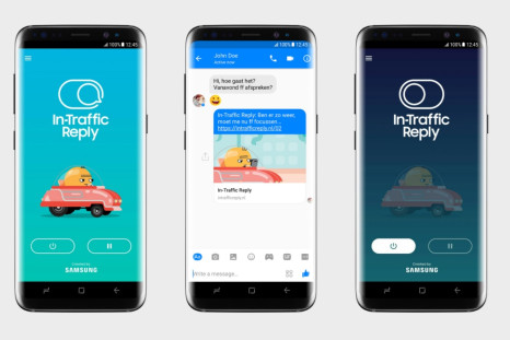 Samsung In-Traffic Reply app