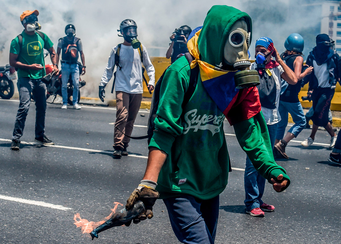 Venezuela protests Caracas