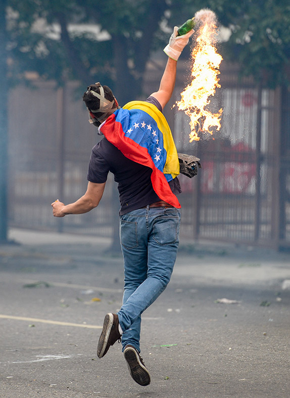 Venezuela protests Caracas