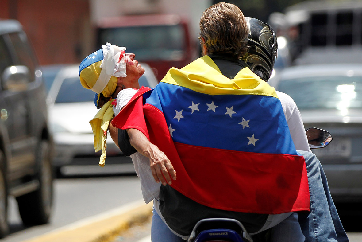 Venezuela protests Caracas