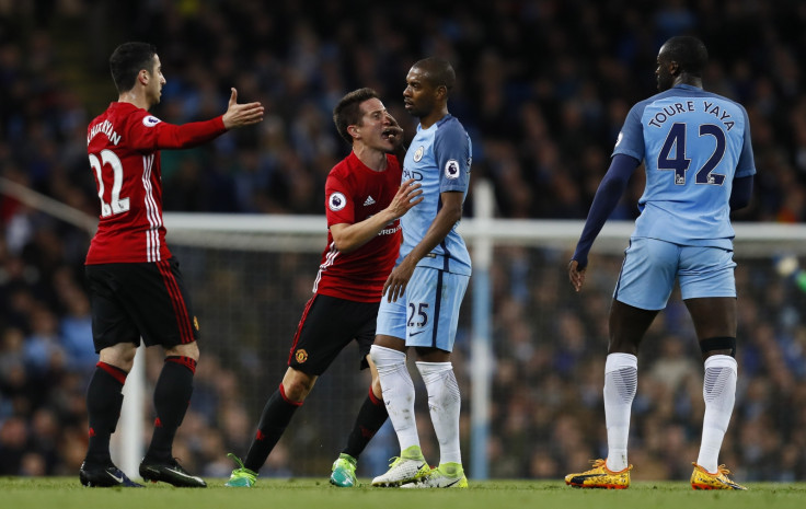 Ander Herrera and Fernandinho