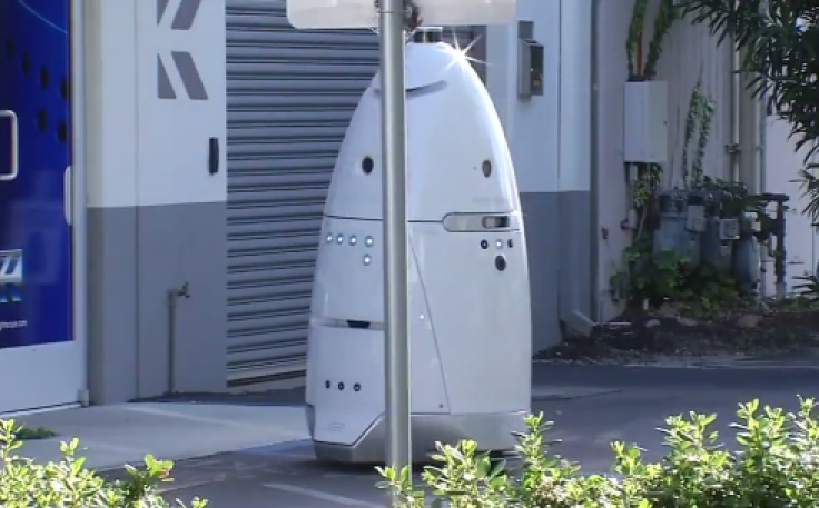K5 The robot security guard in California