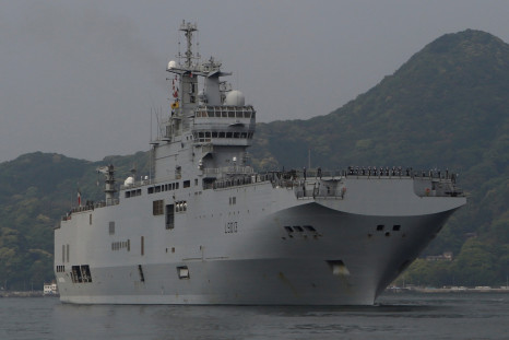 French amphibious assault ship