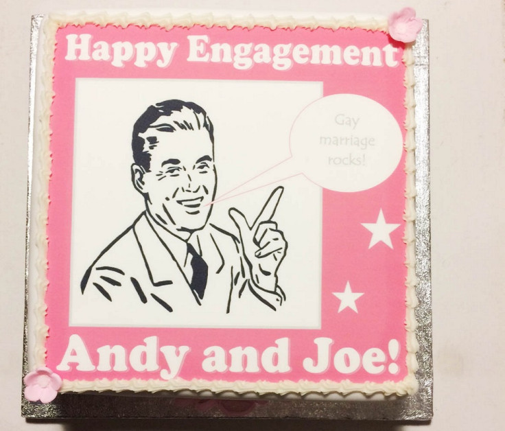 Engagement cake