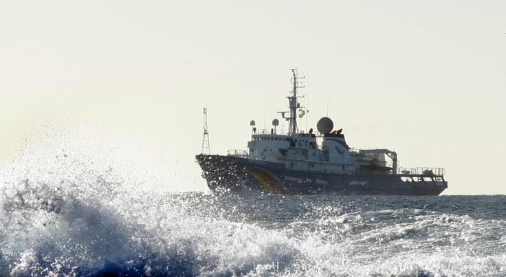 Greenpeace ship Esperanza