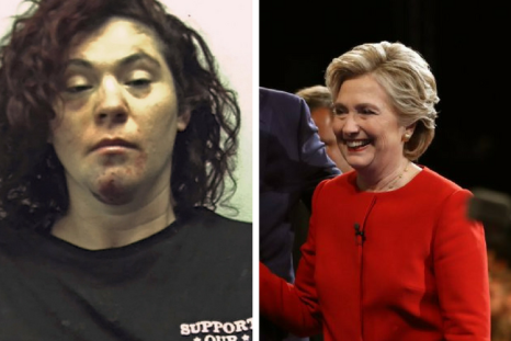 Drunk driver says she is Hillary Clinton