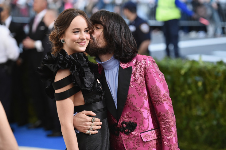 Dakota Johnson and Alessandro Michele