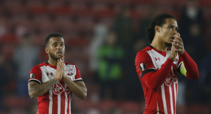 Ryan Bertrand and Virgil van Dijk