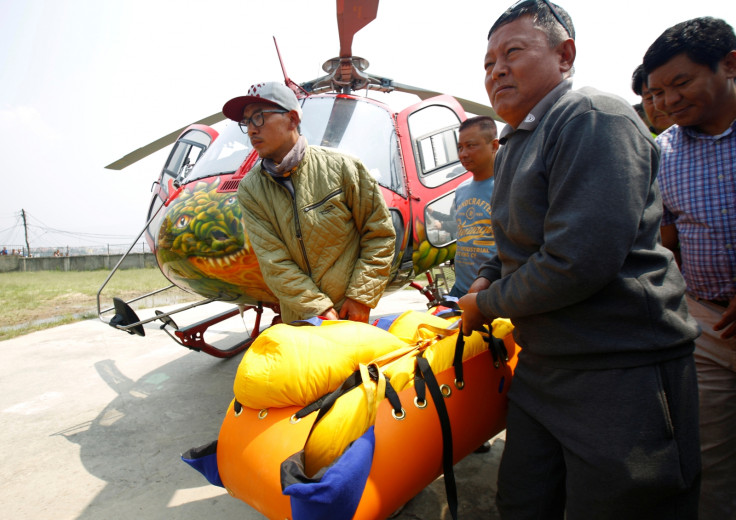 body of Nepali mountain climber Min Bahadur Sherchan