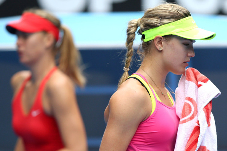 Sharapova and Bouchard