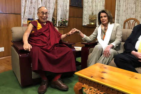 Nancy Pelosi meets Dalai Lama