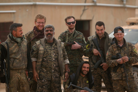 Syrian Democratic Forces SDF fighters