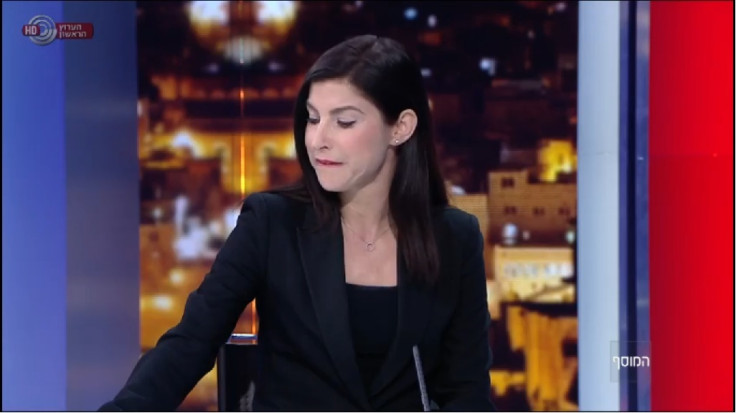 Israel anchor gets emotional on air