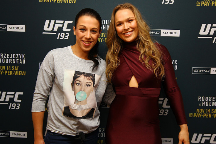 Joanna Jedrzejczyk and Ronda Rousey