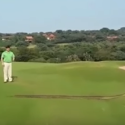 Snake golf course