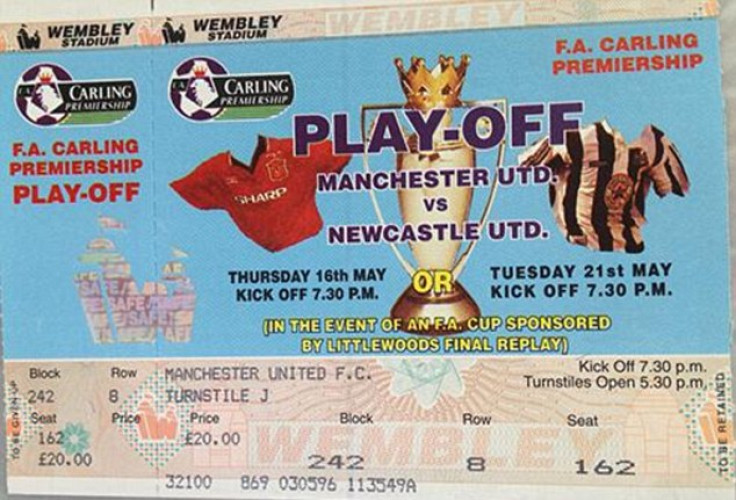 Premier League play-off ticket