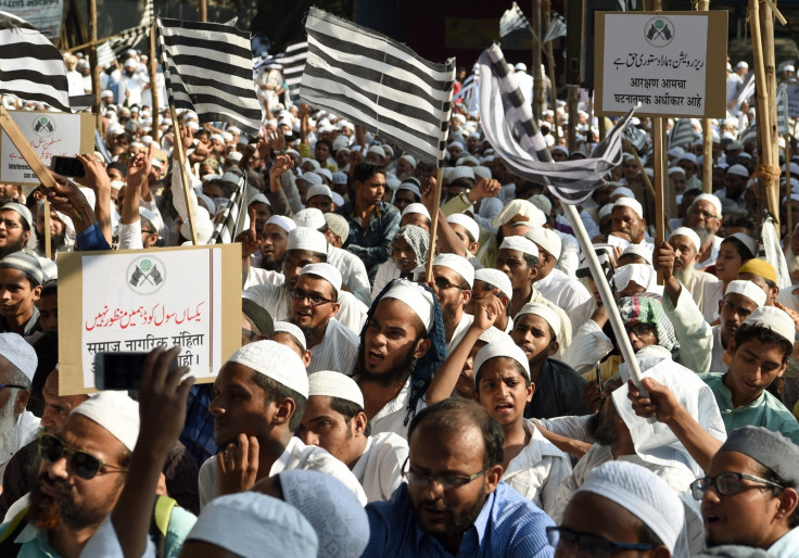 Triple talaq protest