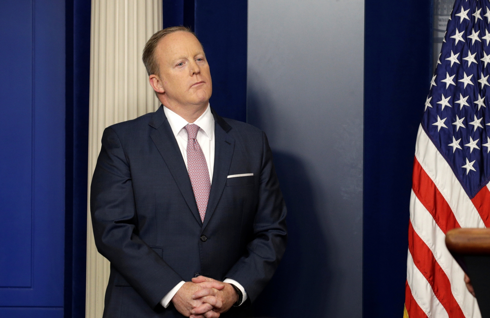 Sean Spicer Fails To Deny That Trump Is Recording White House   Sean Spicer 