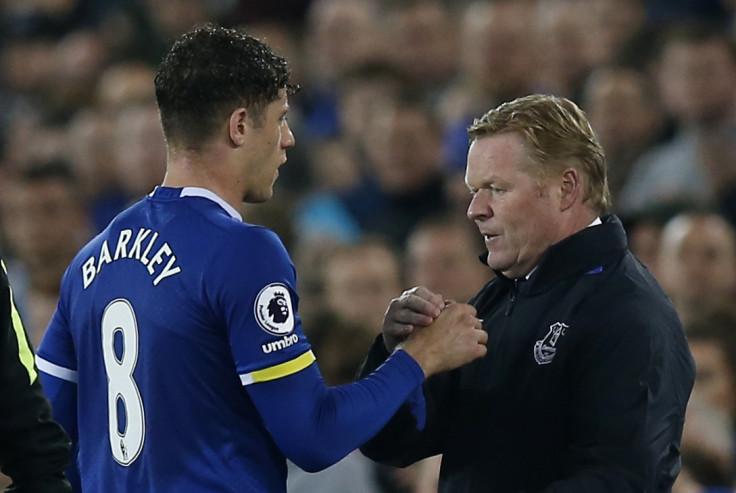 Ross Barkley and Ronald Koeman