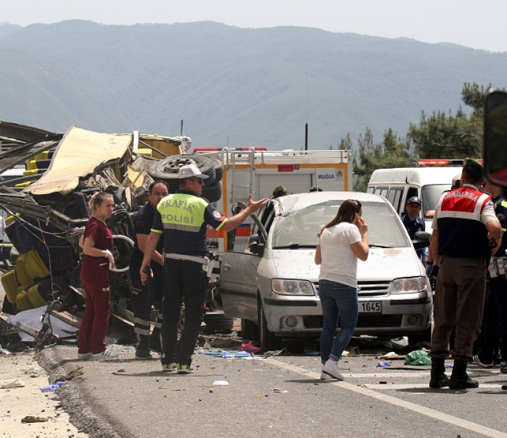Turkey bus crash