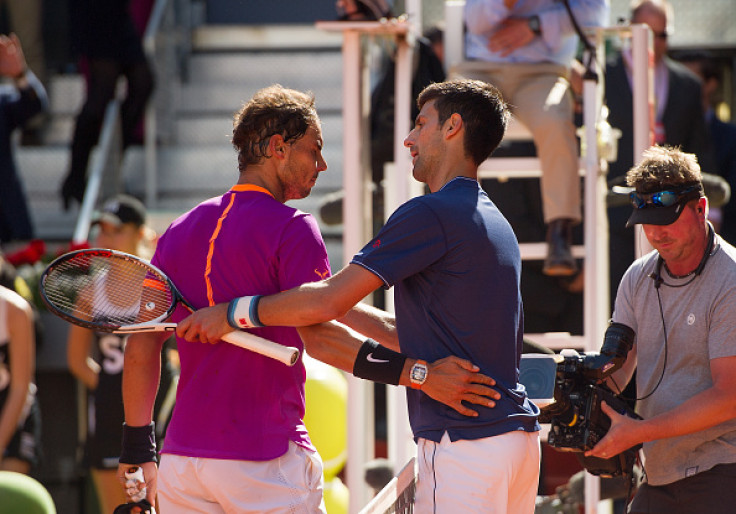 Rafael Nadal and Novak Djokovic