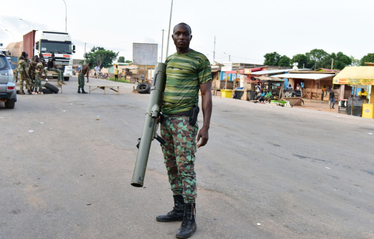 Mutinous soldiers in Ivory Coast