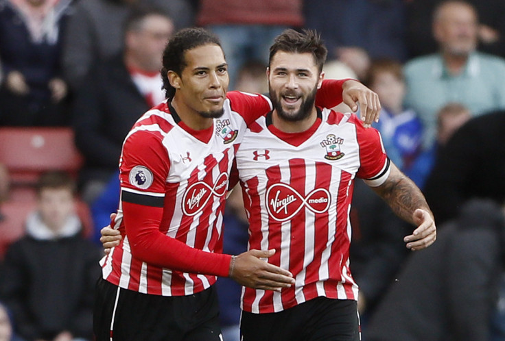 Virgil van Dijk and Charlie Austin