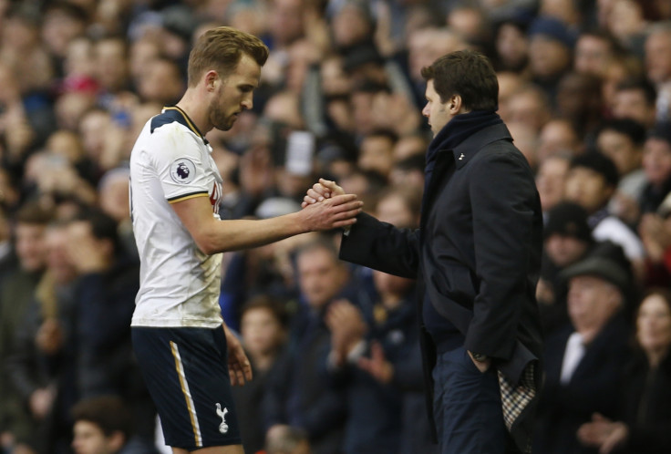 Harry Kane and Mauricio Pochettino