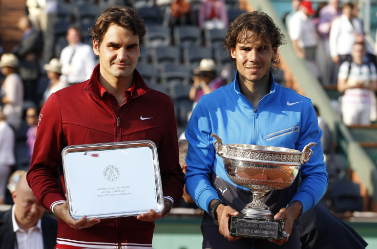 Roger Federer and Rafael Nadal