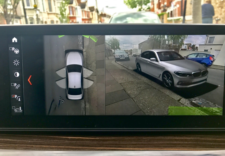 BMW 5-Series augmented display
