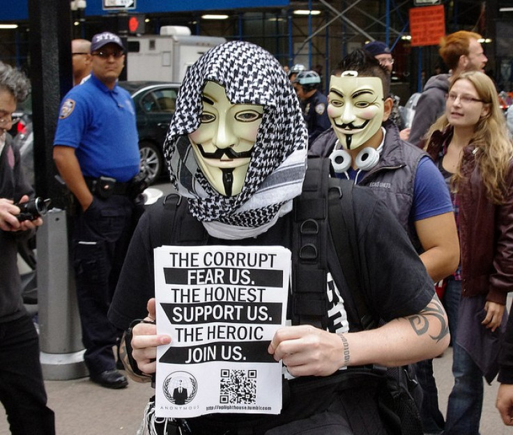 Occupy Wall Street Anonymous 2011