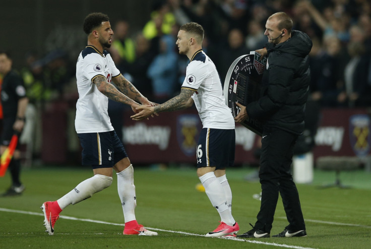 Kyle Walker and Kieran Trippier