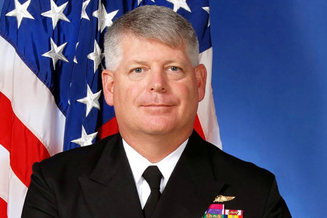 US Navy Rear Admiral Robert Gilbeau