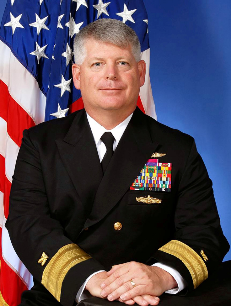 US Navy Rear Admiral Robert Gilbeau