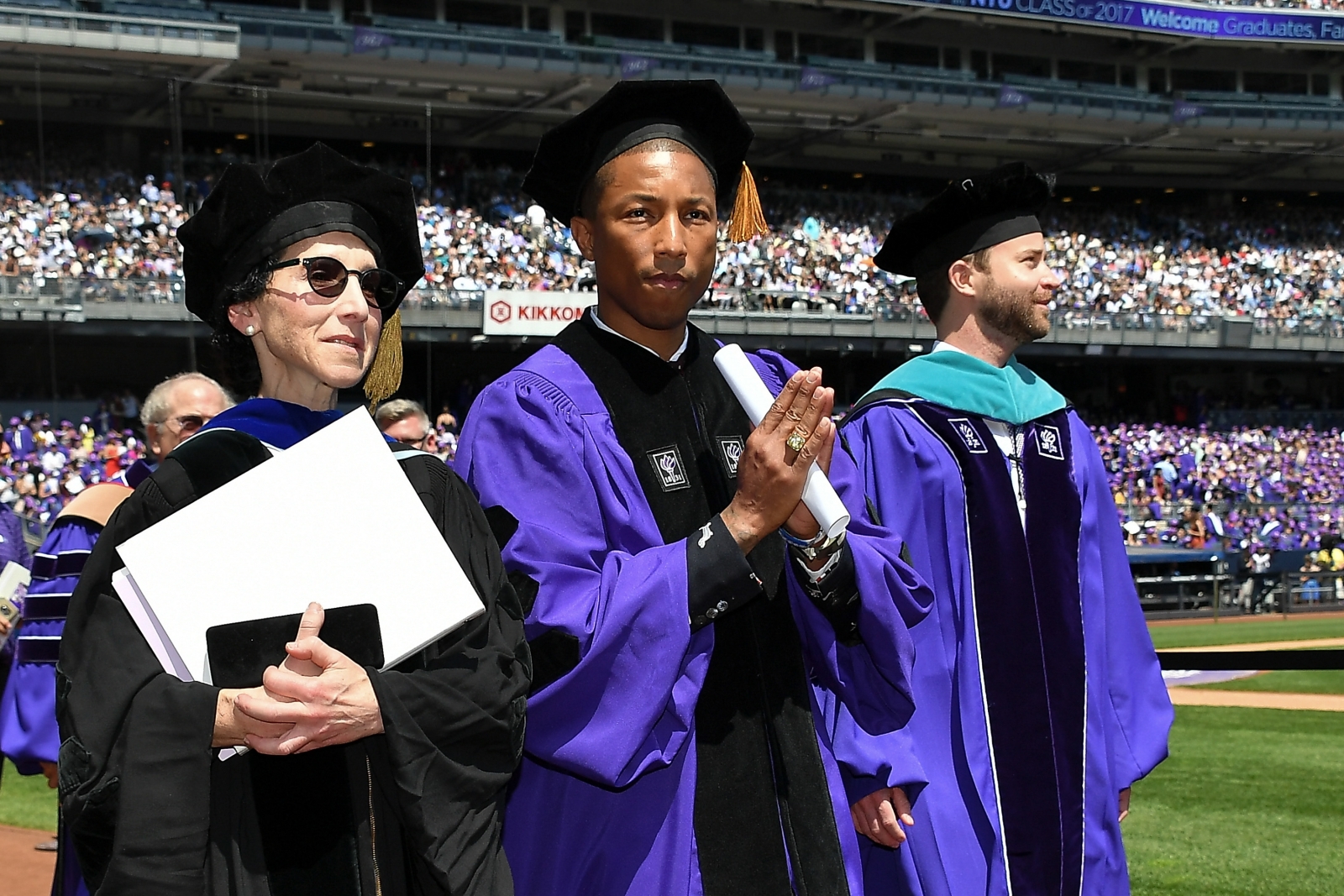 Pharrell Williams' powerful speech at NYU: 'Imagine the possibilities ...