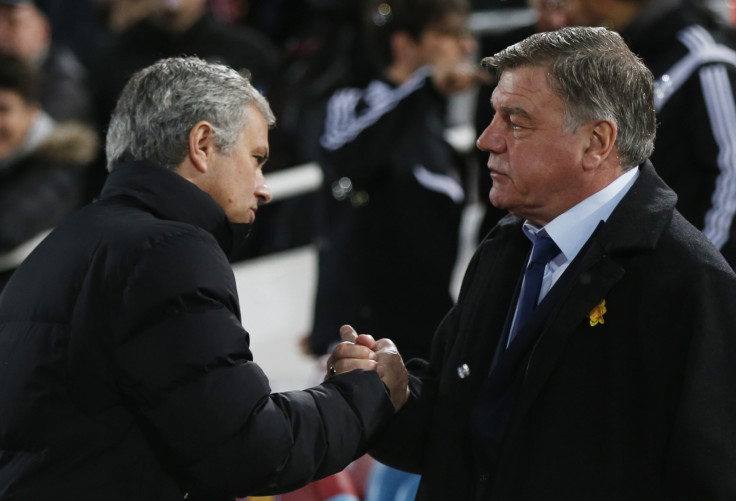 Sam Allardyce and Jose Mourinho