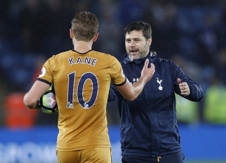 Harry Kane and Mauricio Pochettino