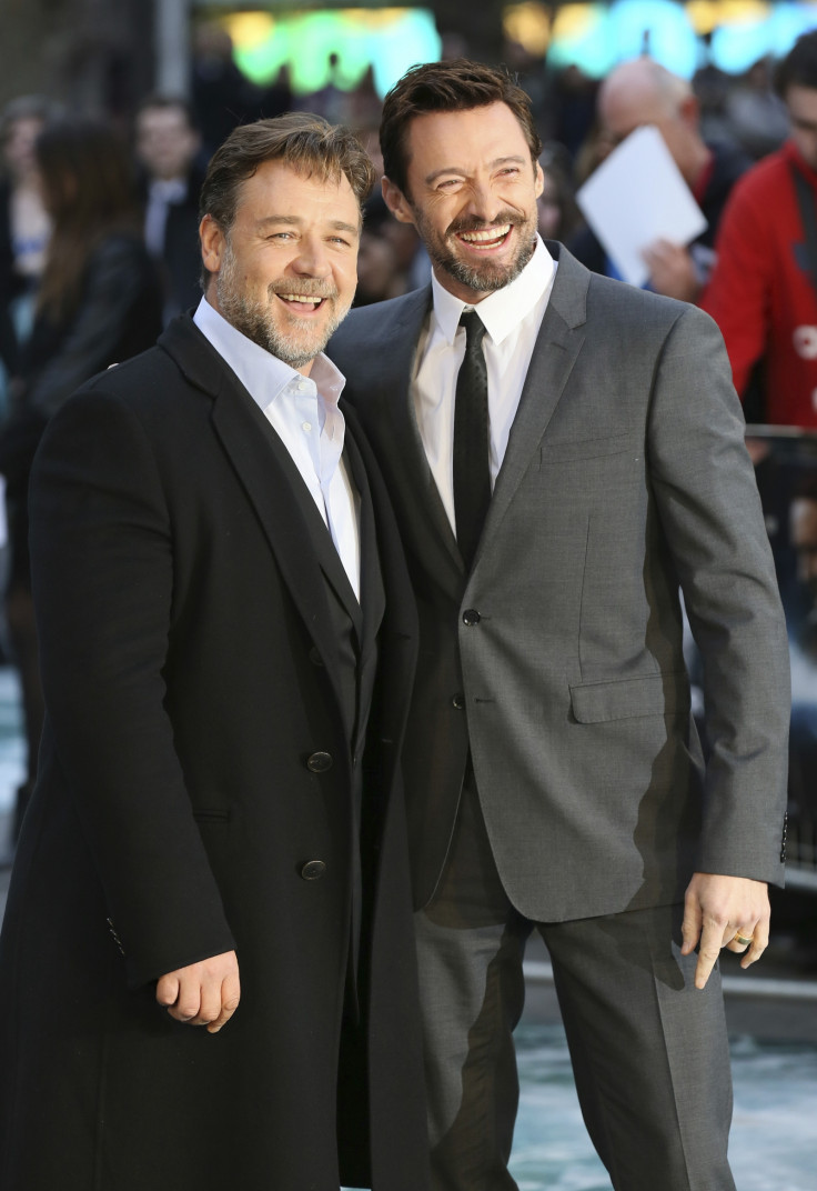 Russell Crowe and Hugh Jackman