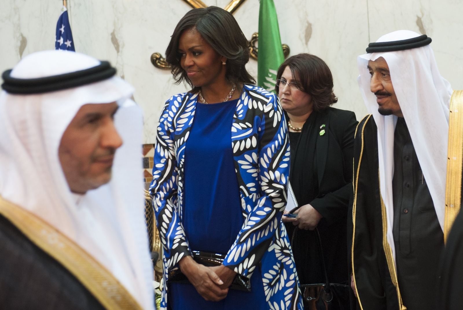 Michelle Obama in Saudi Arabia