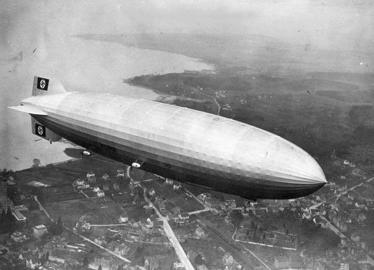 Hindenburg over New york