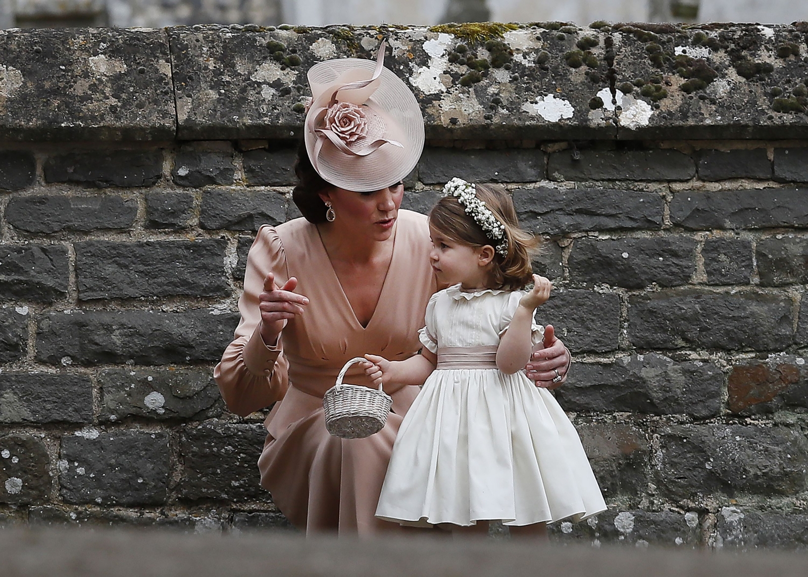 Kate Middleton with Princess Charlotte