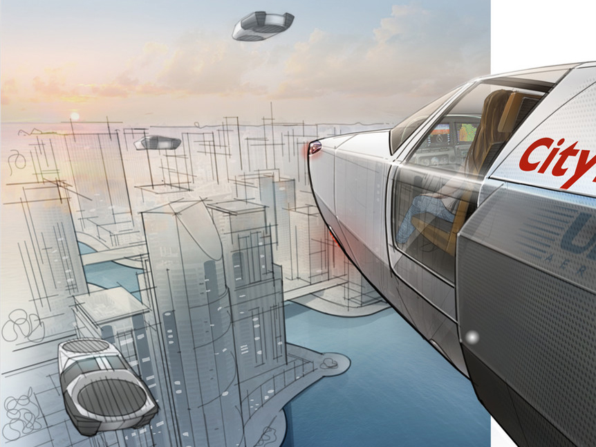 CityHawk flying car concept