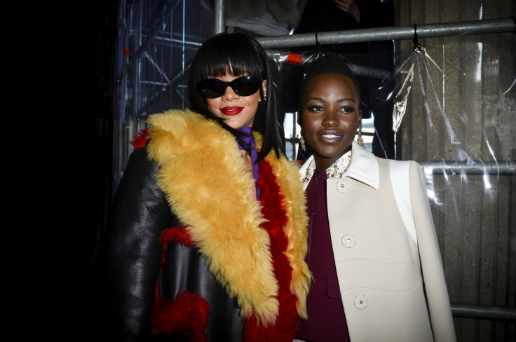 Rihanna and Lupita Nyong'o