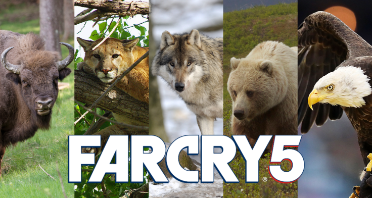 Far Cry 5 wildlife animals
