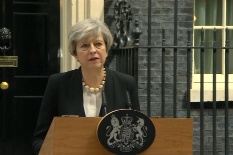 U.K. Prime Minister May Condemns 'Callous Terrorist Attack' In Manchester